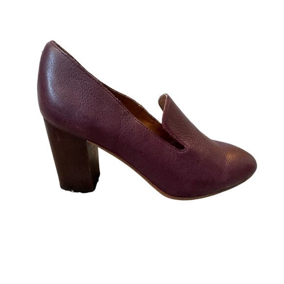 LATIGO KALA size Women's 7; Leather Dress Shoes/Heels, EGGPLANT; SOFT LEATHER - Picture 1 of 14